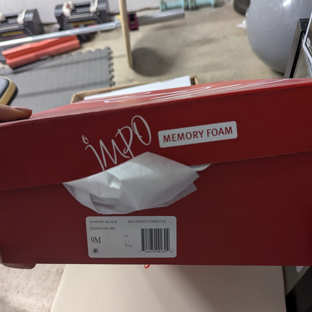 IMPO Red Memory Foam Boots